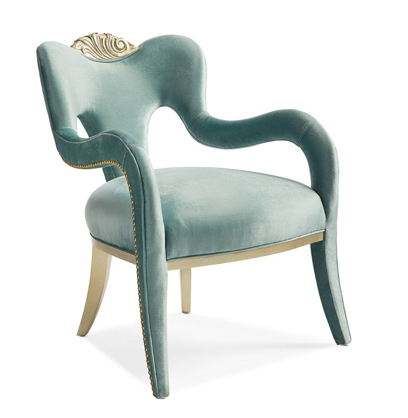 Fontainebleau Chair - Oracle Silver Leaf