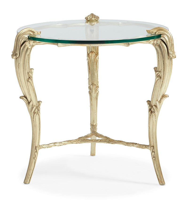 Fontainebleau Round End Table - Aglow