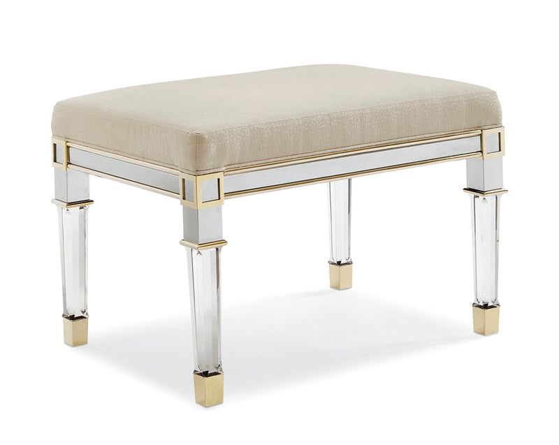 Silver And Gold Bench