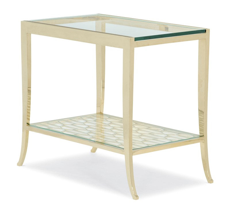 A Precise Pattern Side Table