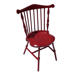 Mt. Vernon Fan-back Side Chair - Candy Apple Red