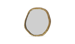 Foundry Small Mirror - Gold