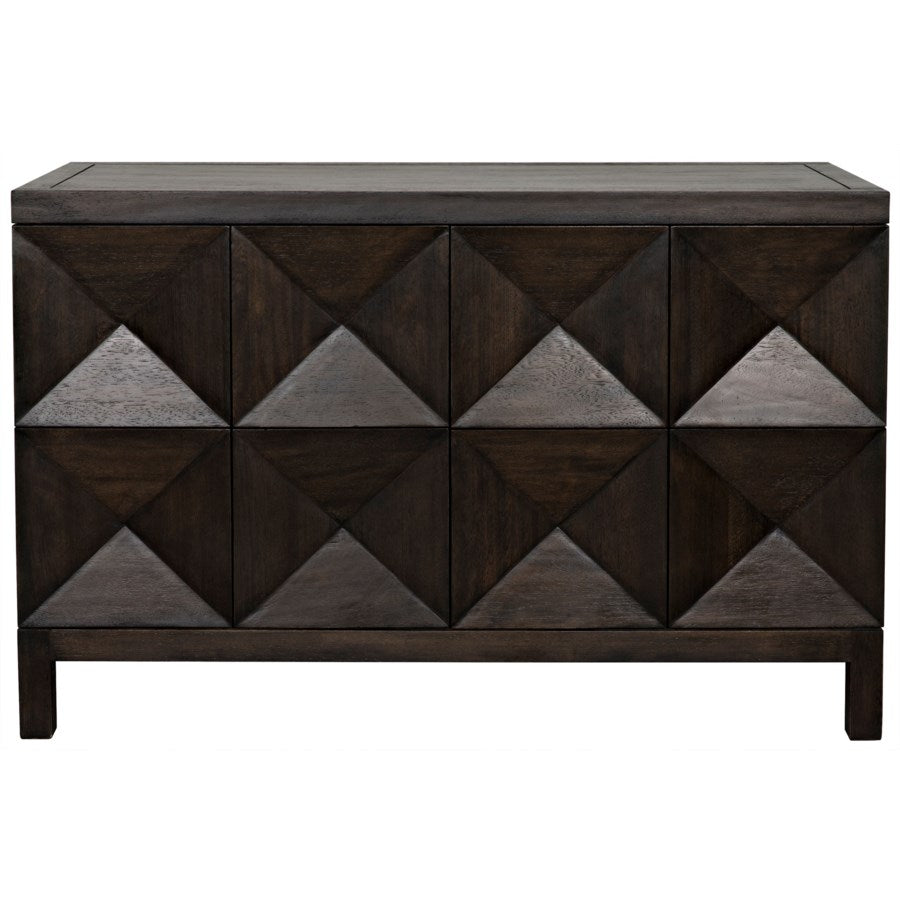 Quadrant 2 Door Sideboard, Ebony Walnut