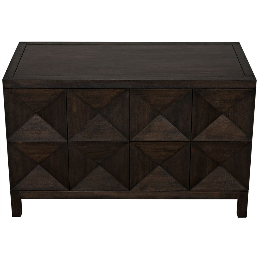 Quadrant 2 Door Sideboard, Ebony Walnut