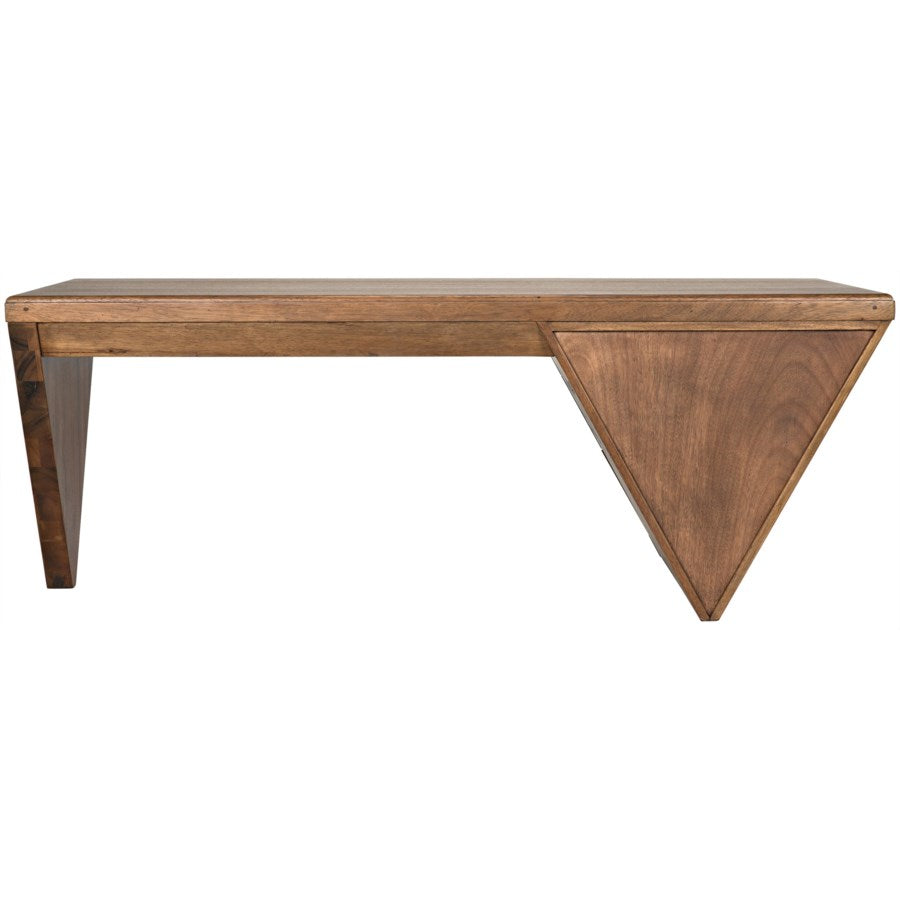 Tetramo Desk, Dark Walnut