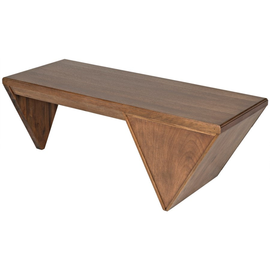 Tetramo Desk, Dark Walnut