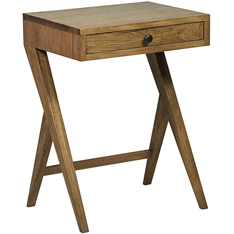 Peter Side Table, Dark Walnut