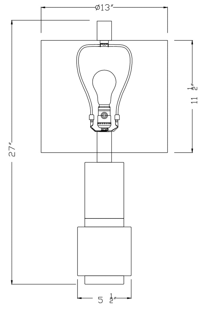 Java Table Lamp