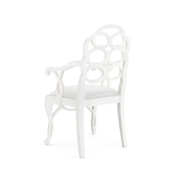 Loop Armchair - Eggshell White