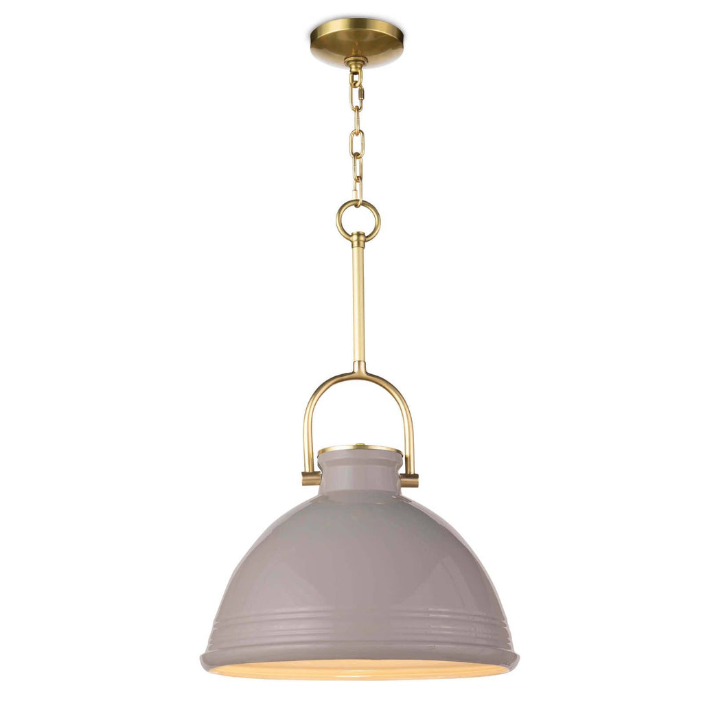 Eloise Ceramic Pendant - Grey