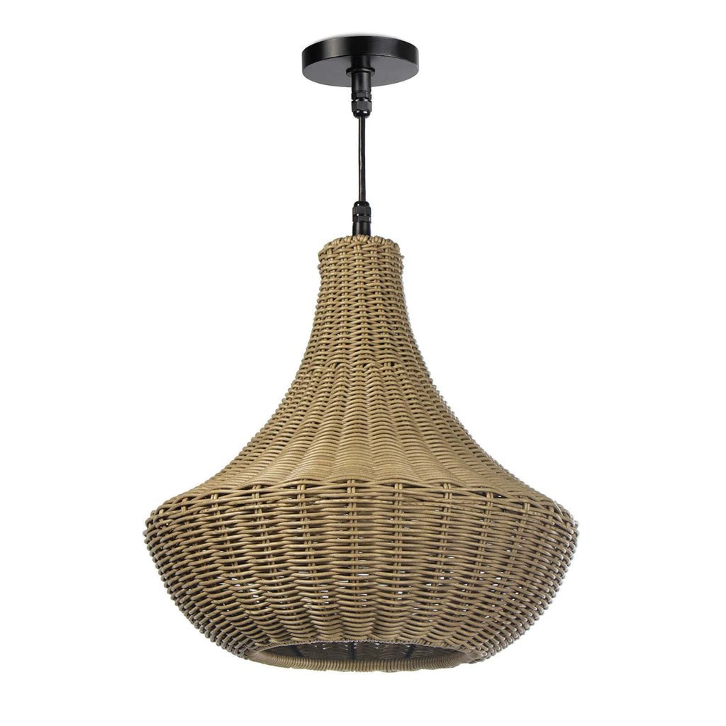 Vista Outdoor Chandelier - Weathered Grey