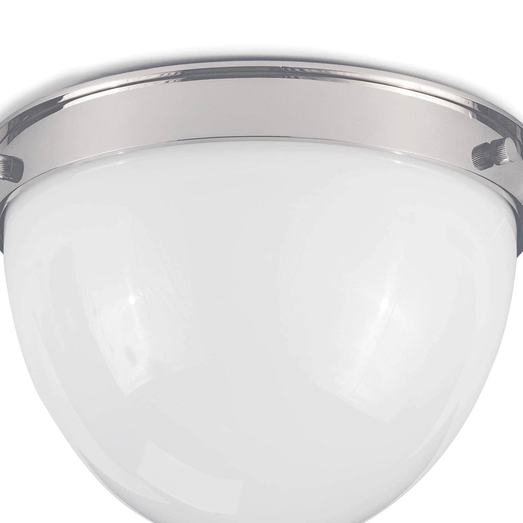 Bay Harbor Flush Mount - Polished Nickel