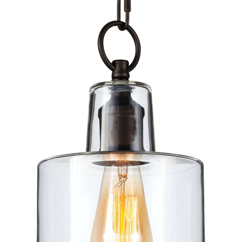 Dutch Glass Pendant - Oil Rubbed Bronze