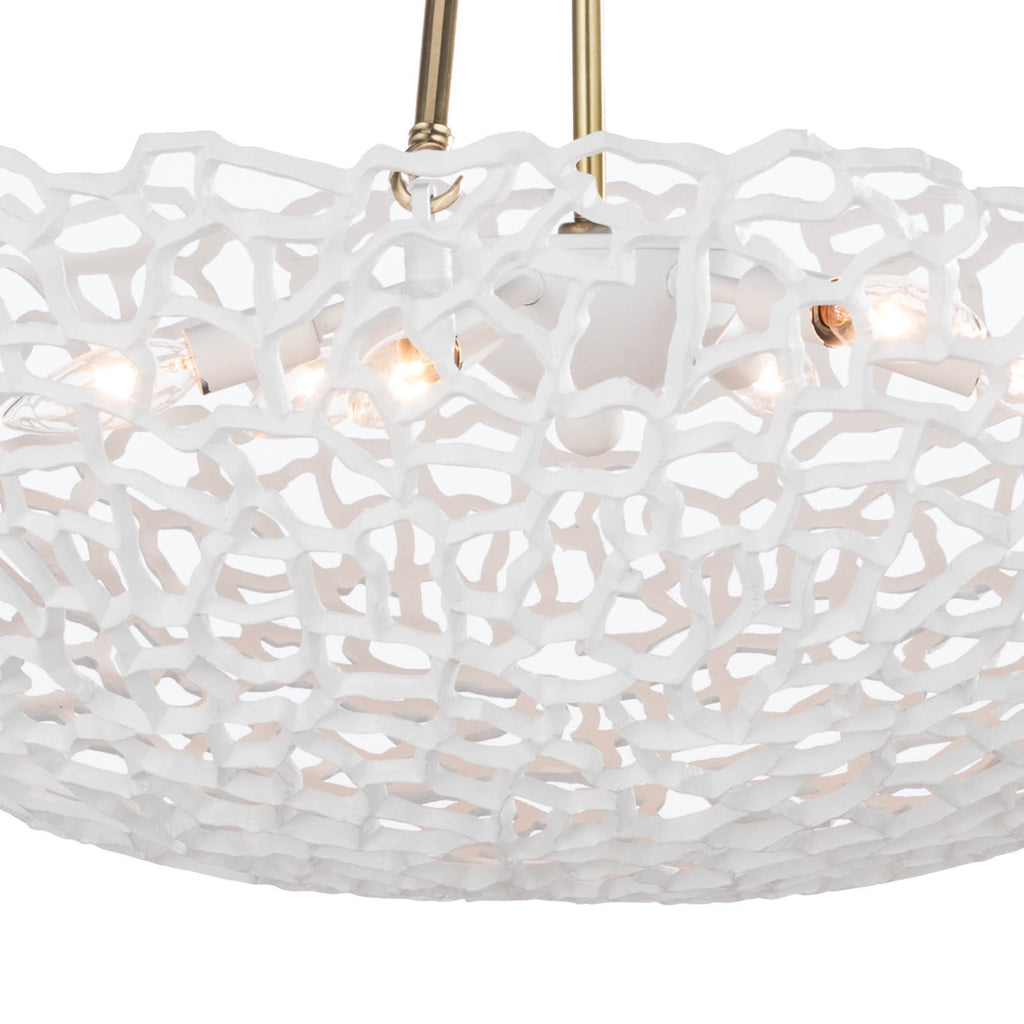 Jett Chandelier - White