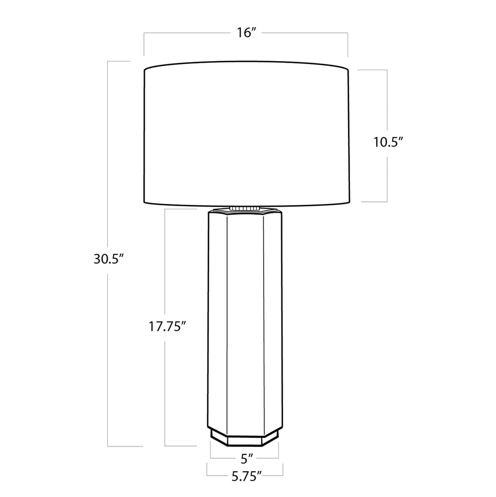 Gear Concrete Table Lamp