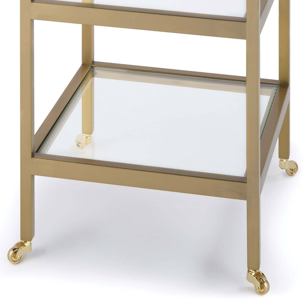 Alister Side Table - Brass