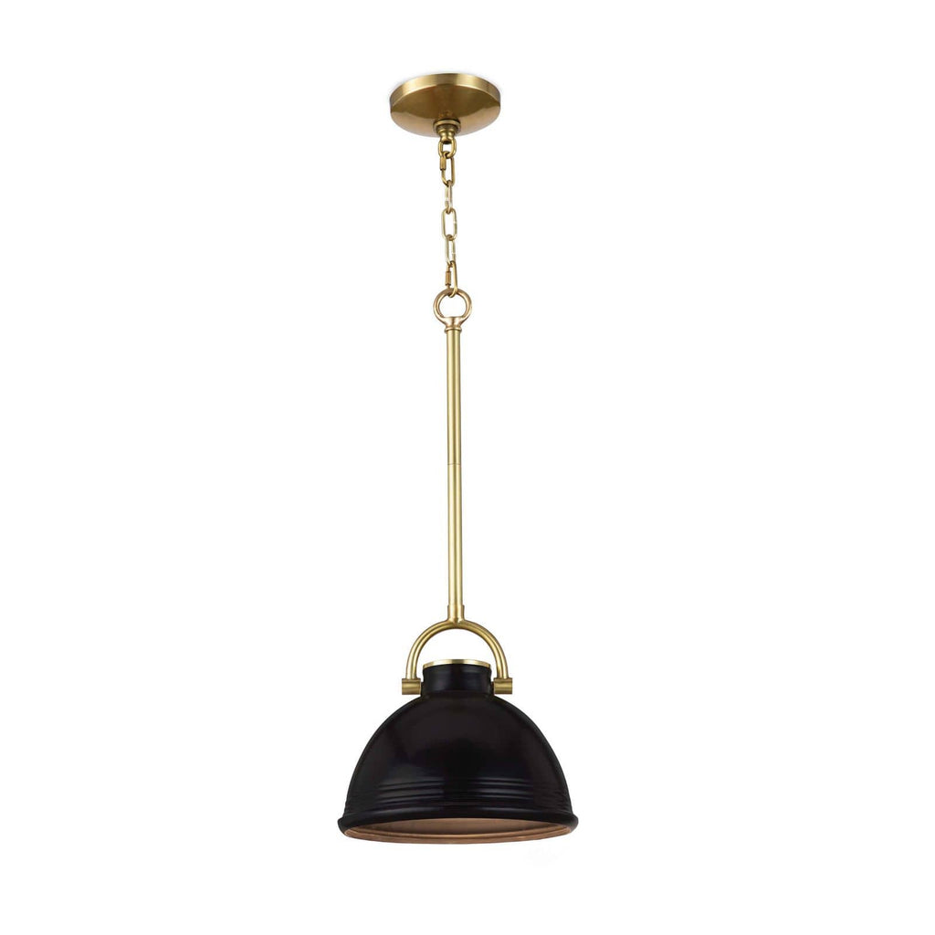 Eloise Ceramic Pendant Small - Black