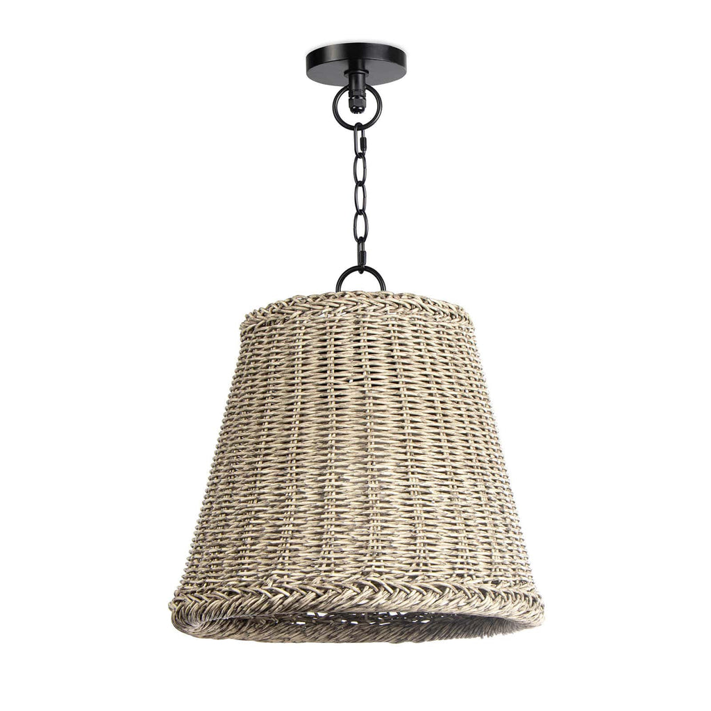 Augustine Outdoor Pendant Small - Weathered White