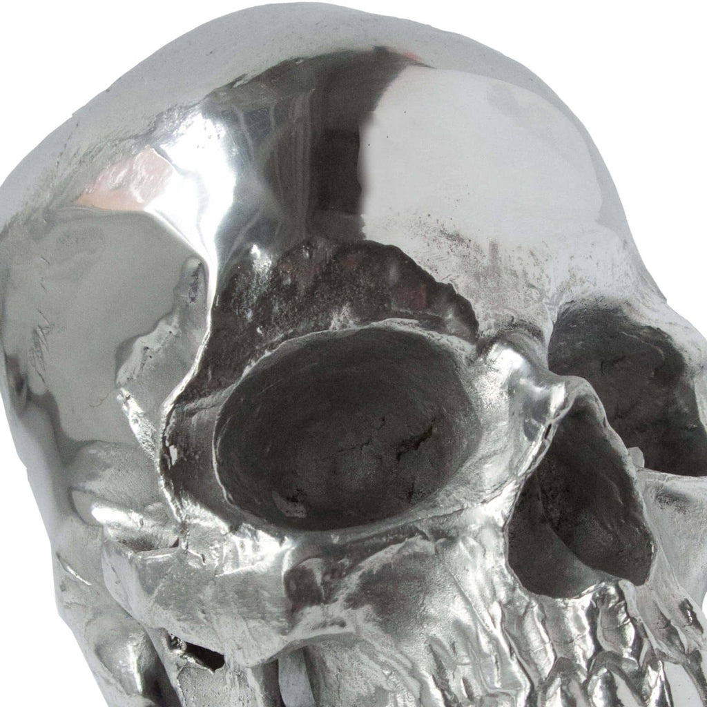 Metal Skull - Polished Nickel