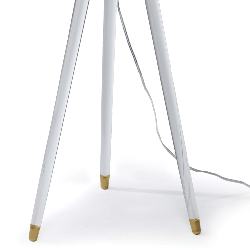 Brigitte Floor Lamp - Natural Brass