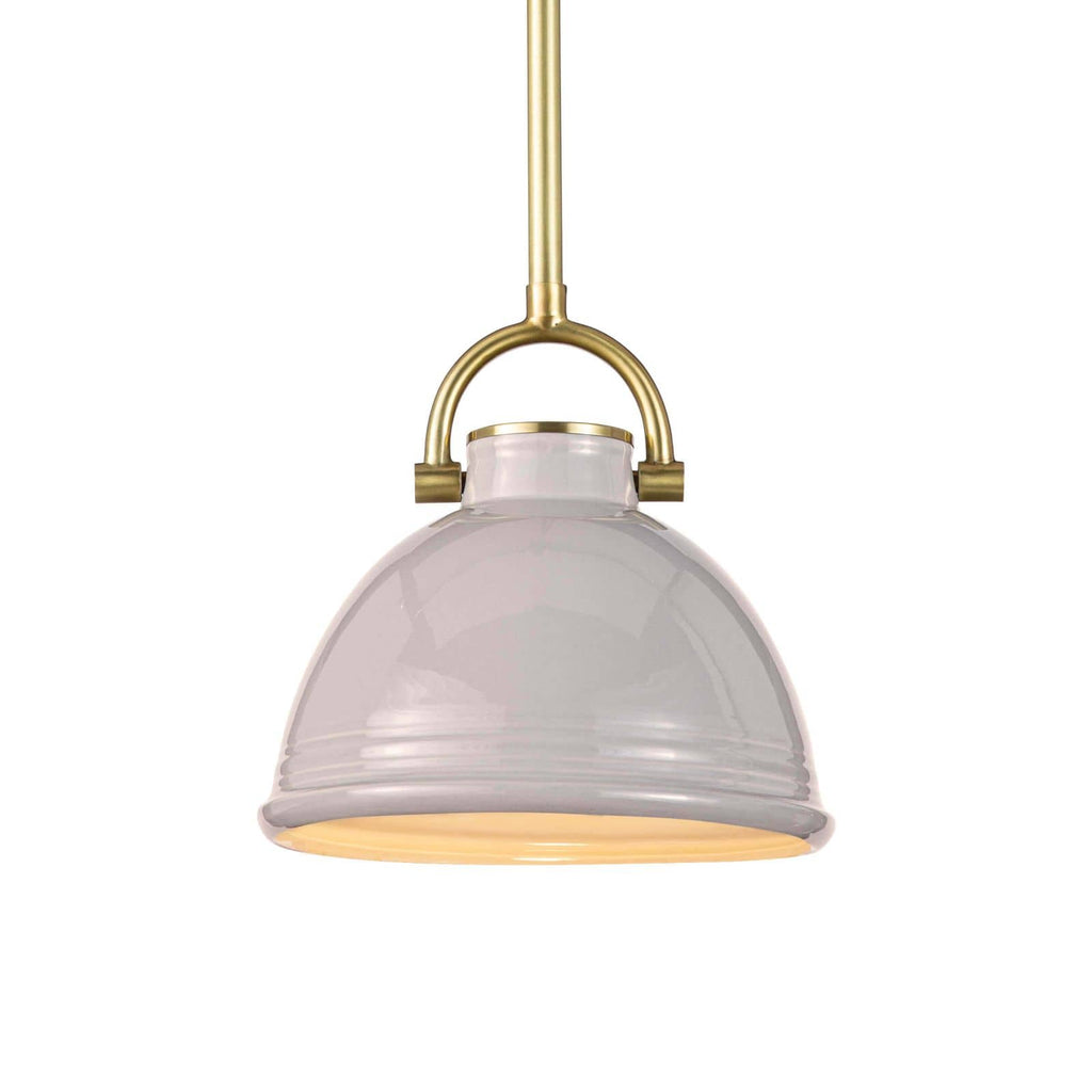 Eloise Ceramic Pendant Small - Grey