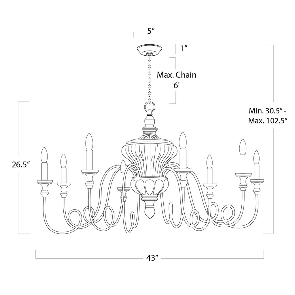 Flanders Chandelier