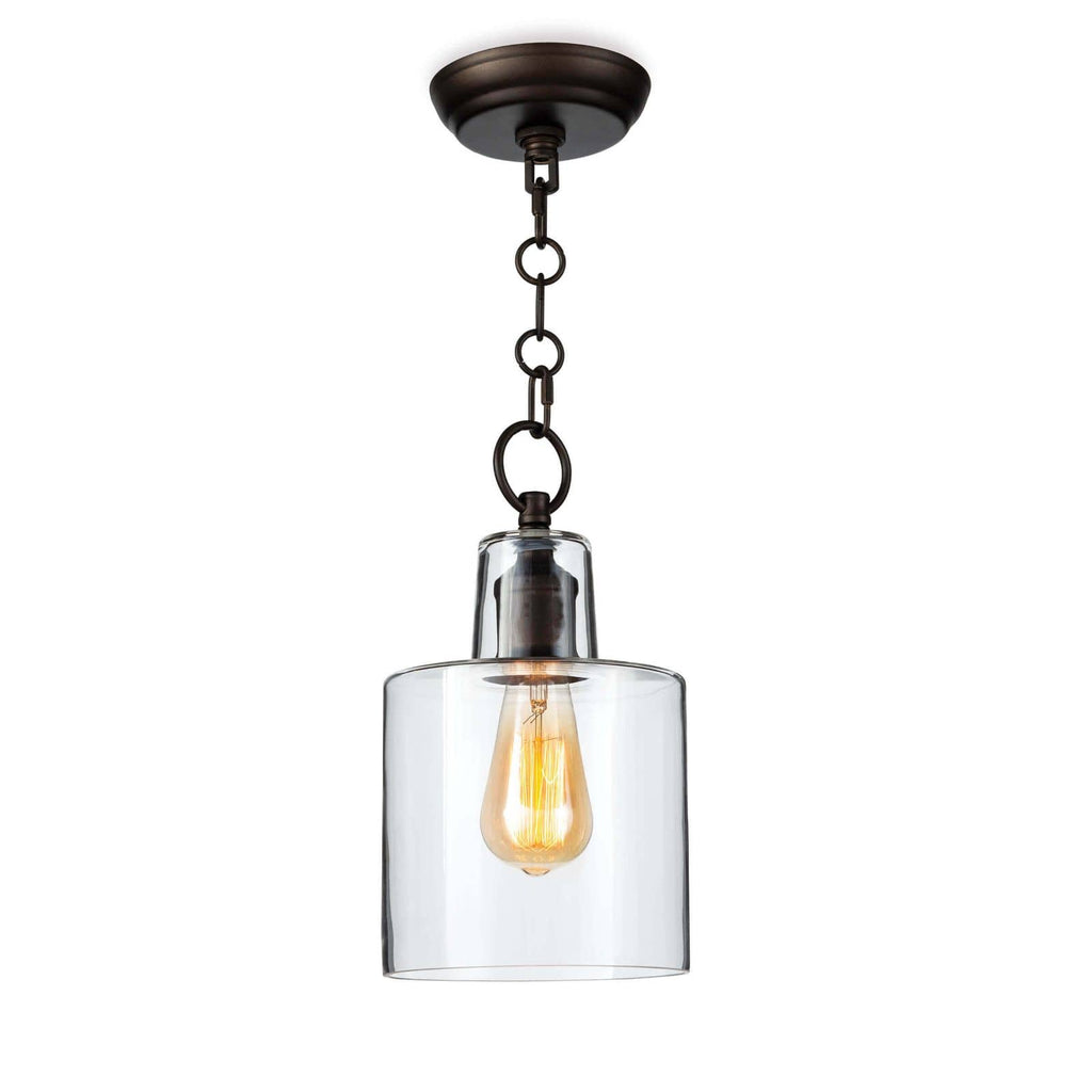 Dutch Glass Pendant - Oil Rubbed Bronze