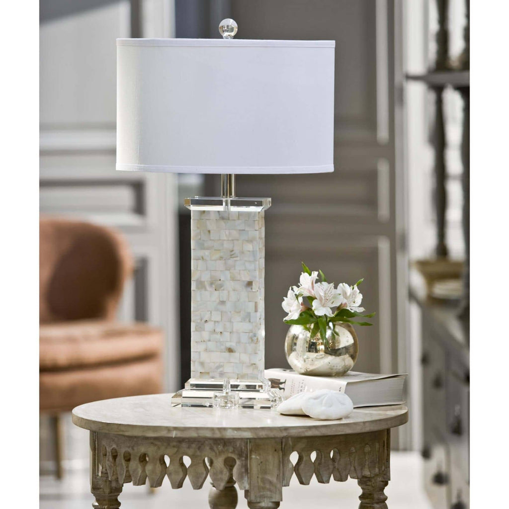 Brook Mother of Pearl Table Lamp