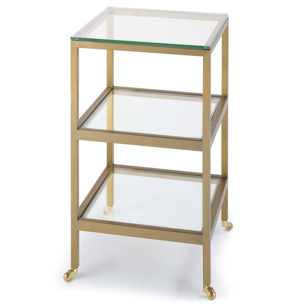 Alister Side Table - Brass