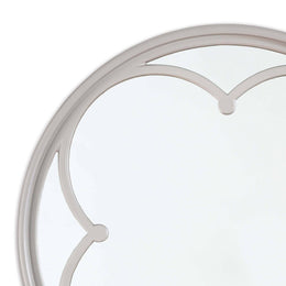 Lula Quatrefoil Mirror Small - Grey