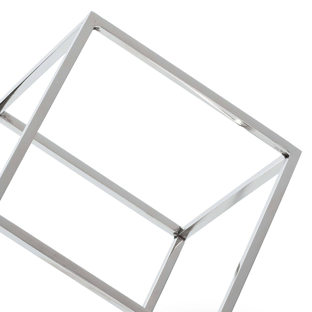 Open Standing Cube - Nickel