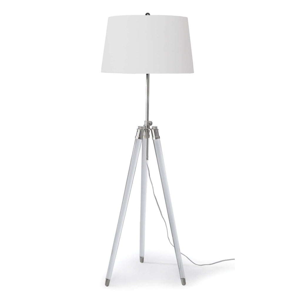 Brigitte Floor Lamp - Polished Nickel