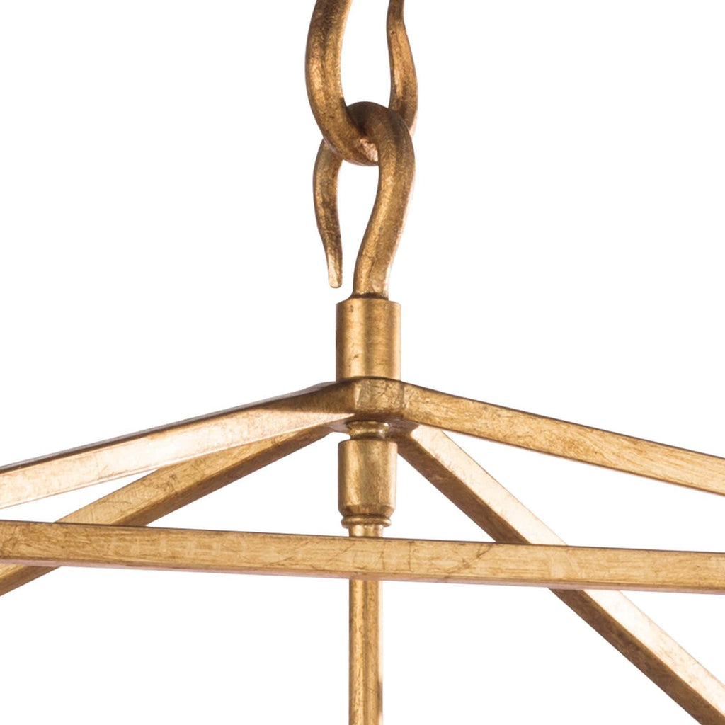 Cape Lantern Small - Antique Gold Leaf