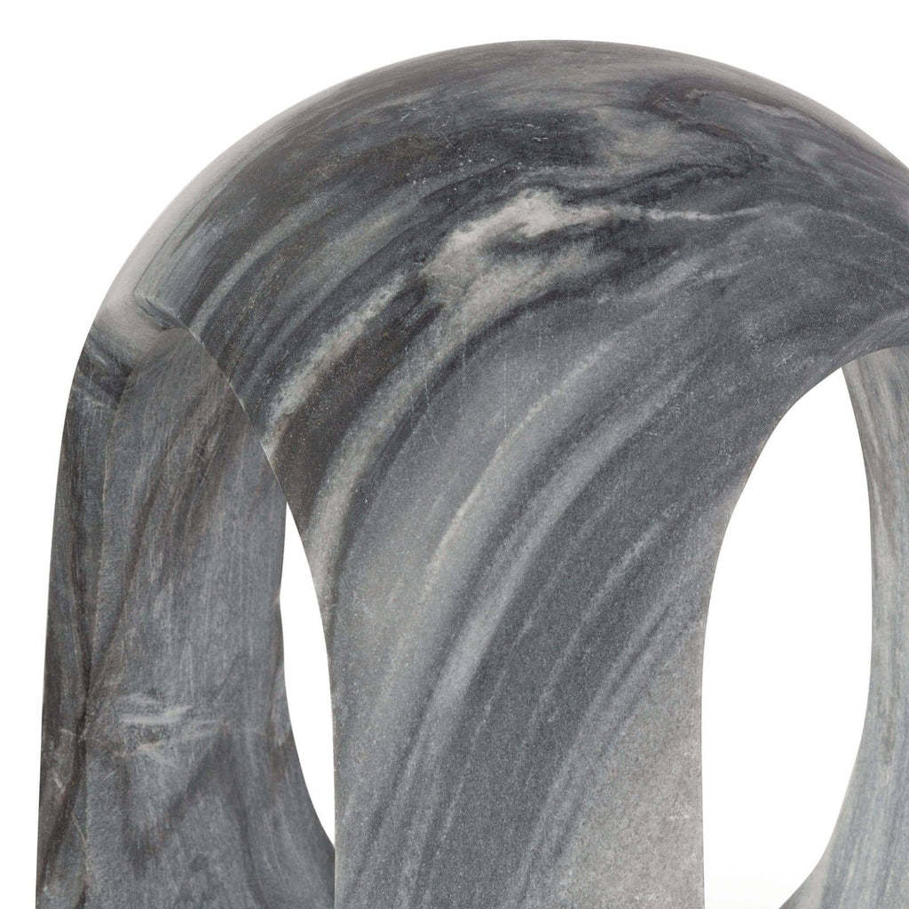 Bruno Marble Sculpture Large - Black