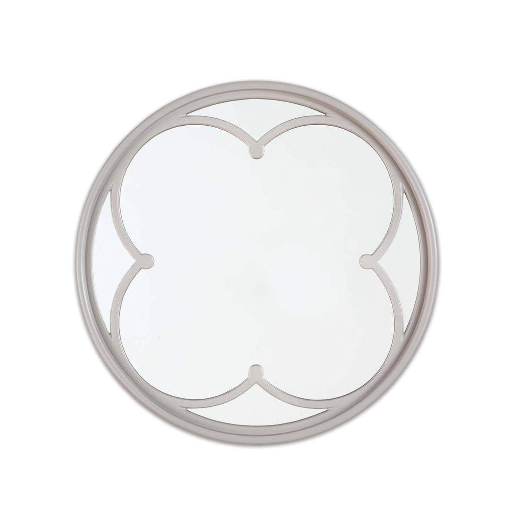 Lula Quatrefoil Mirror Small - Grey