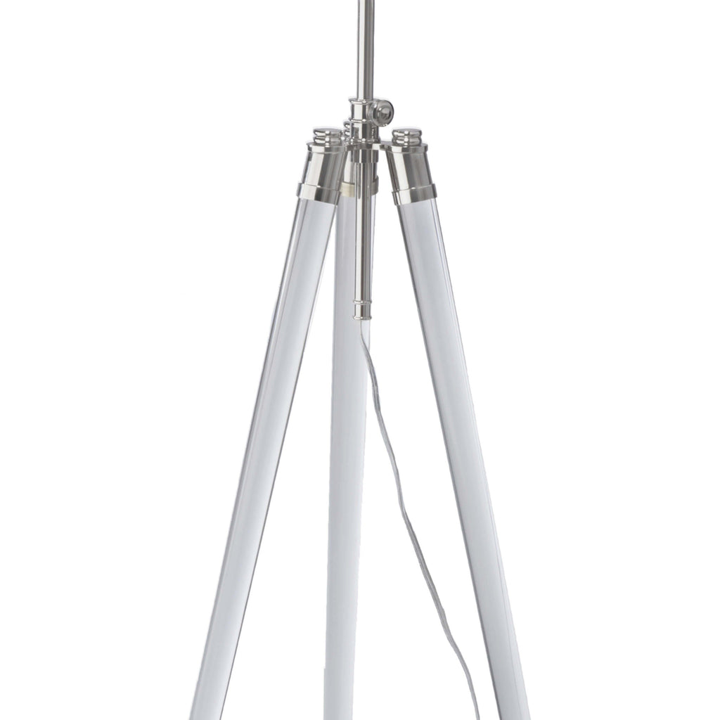 Brigitte Floor Lamp - Polished Nickel