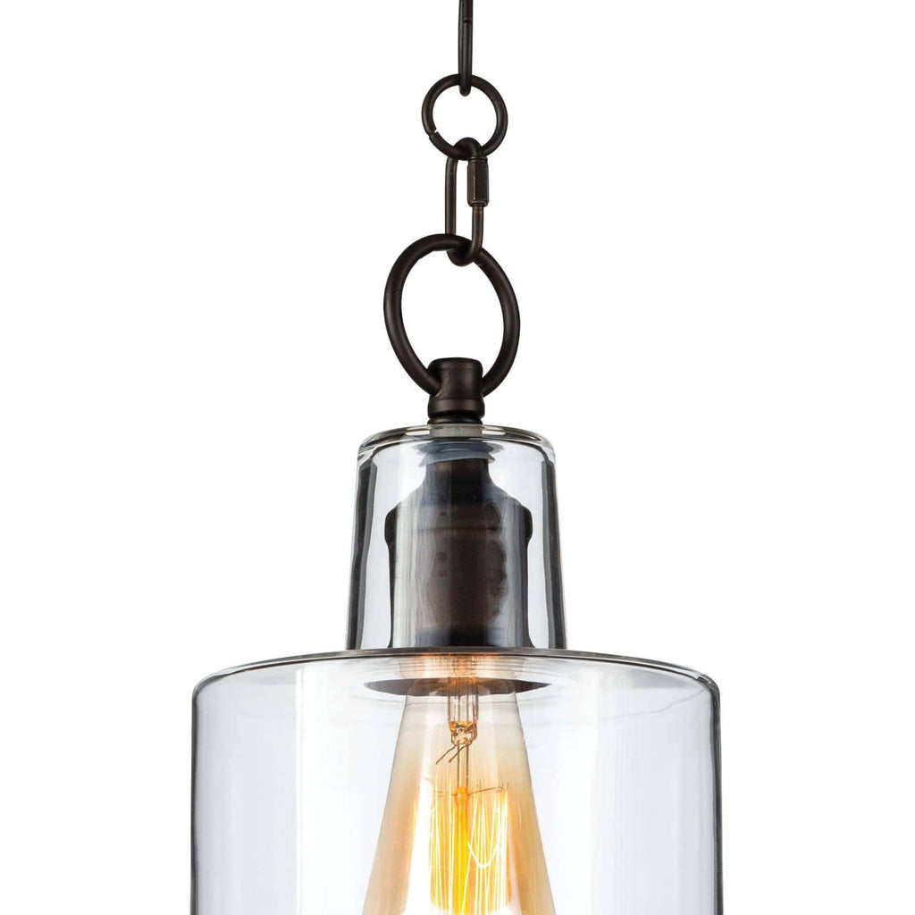 Dutch Glass Pendant - Oil Rubbed Bronze