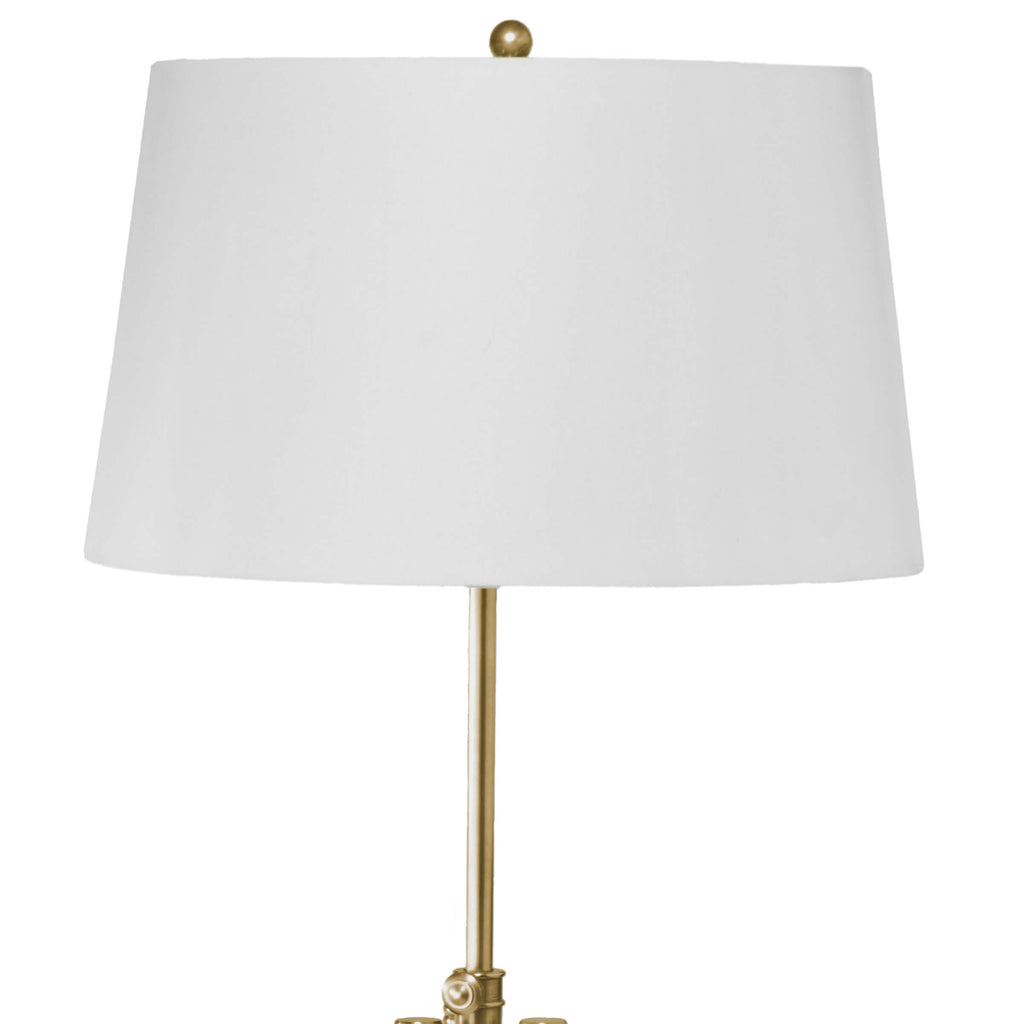 Brigitte Floor Lamp - Natural Brass