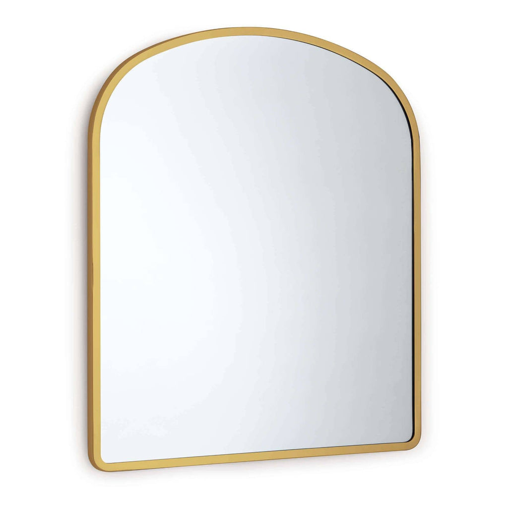 Cloak Mirror - Natural Brass