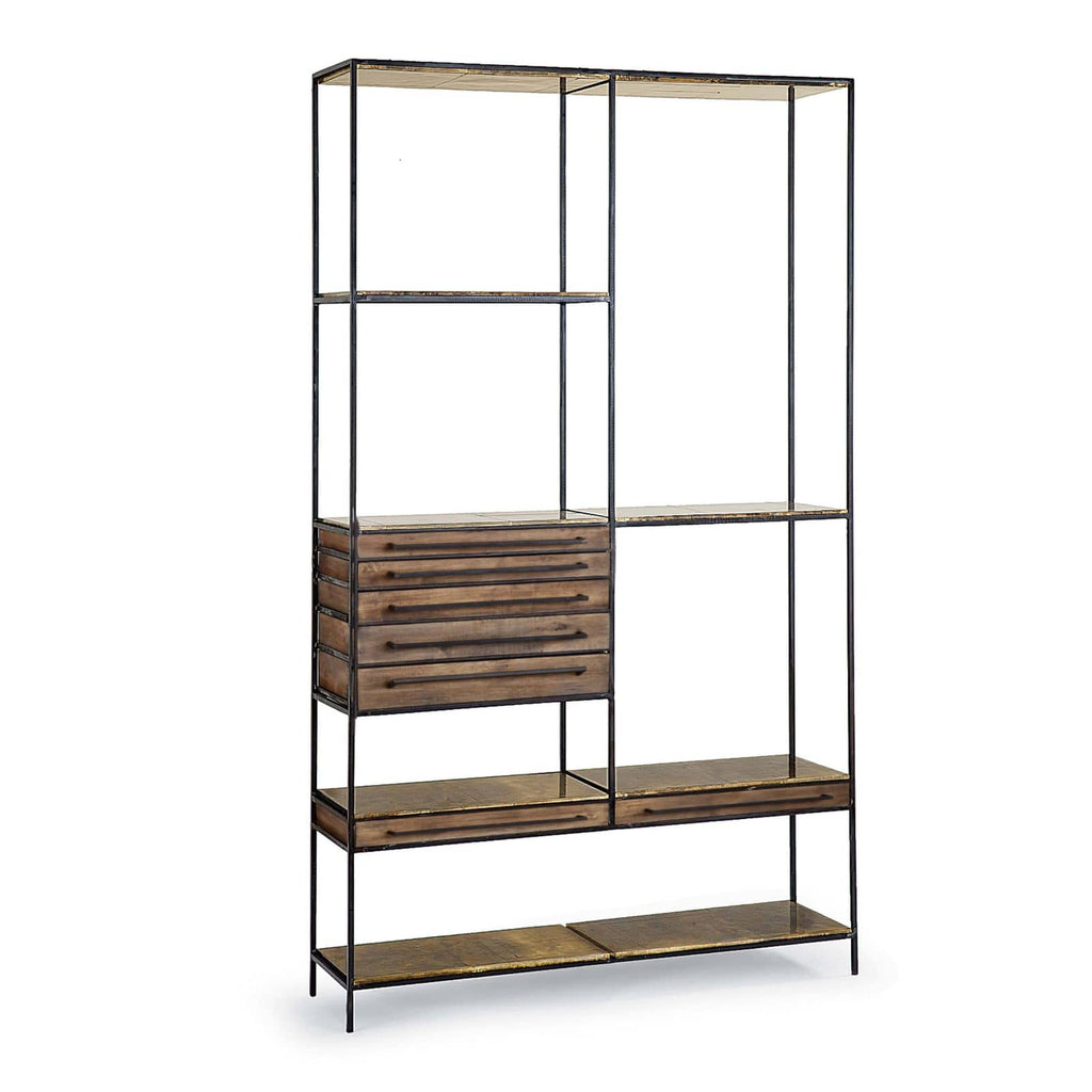 Baxter Etagere - Blackened Iron