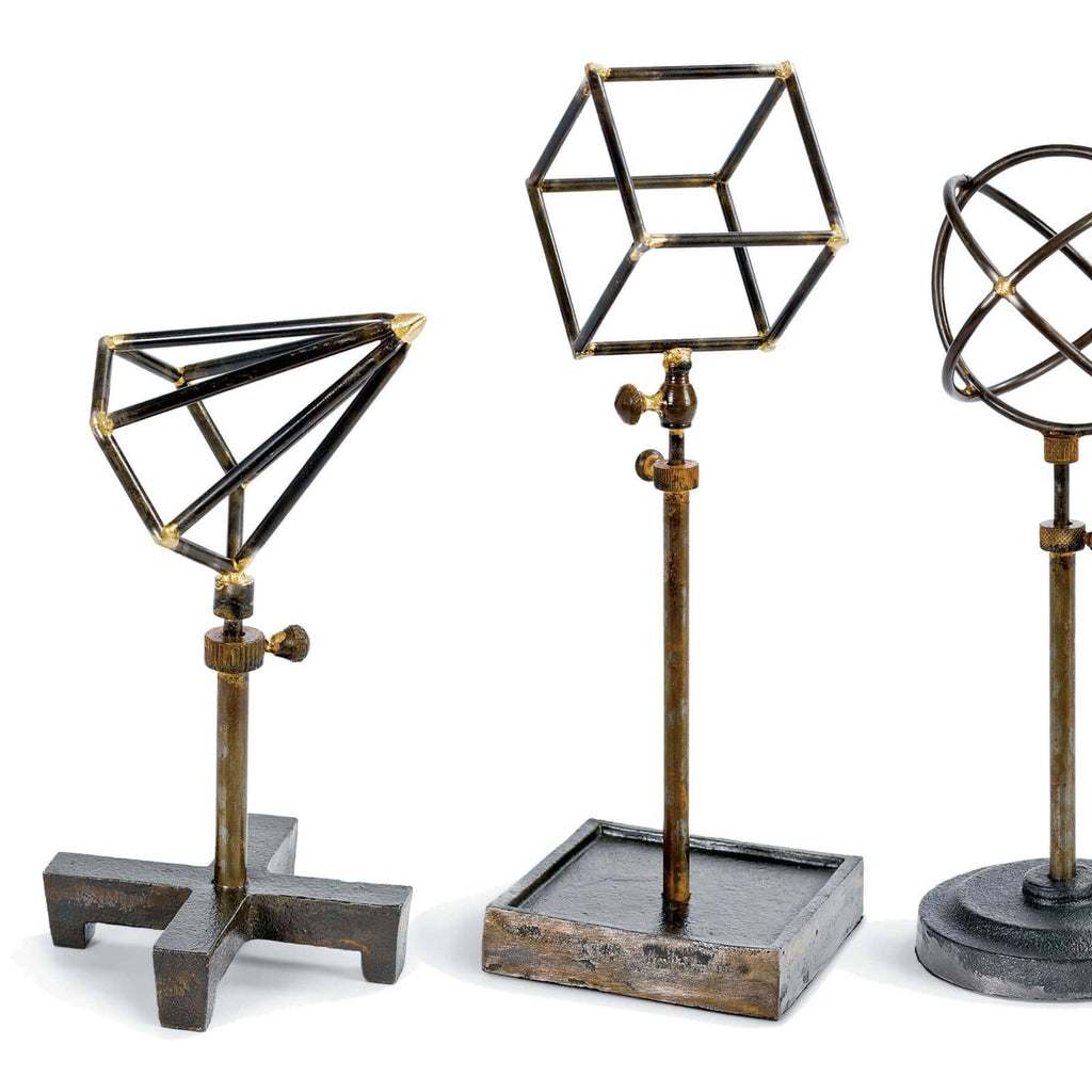 Geometrical Shapes On Stand - Set of 5