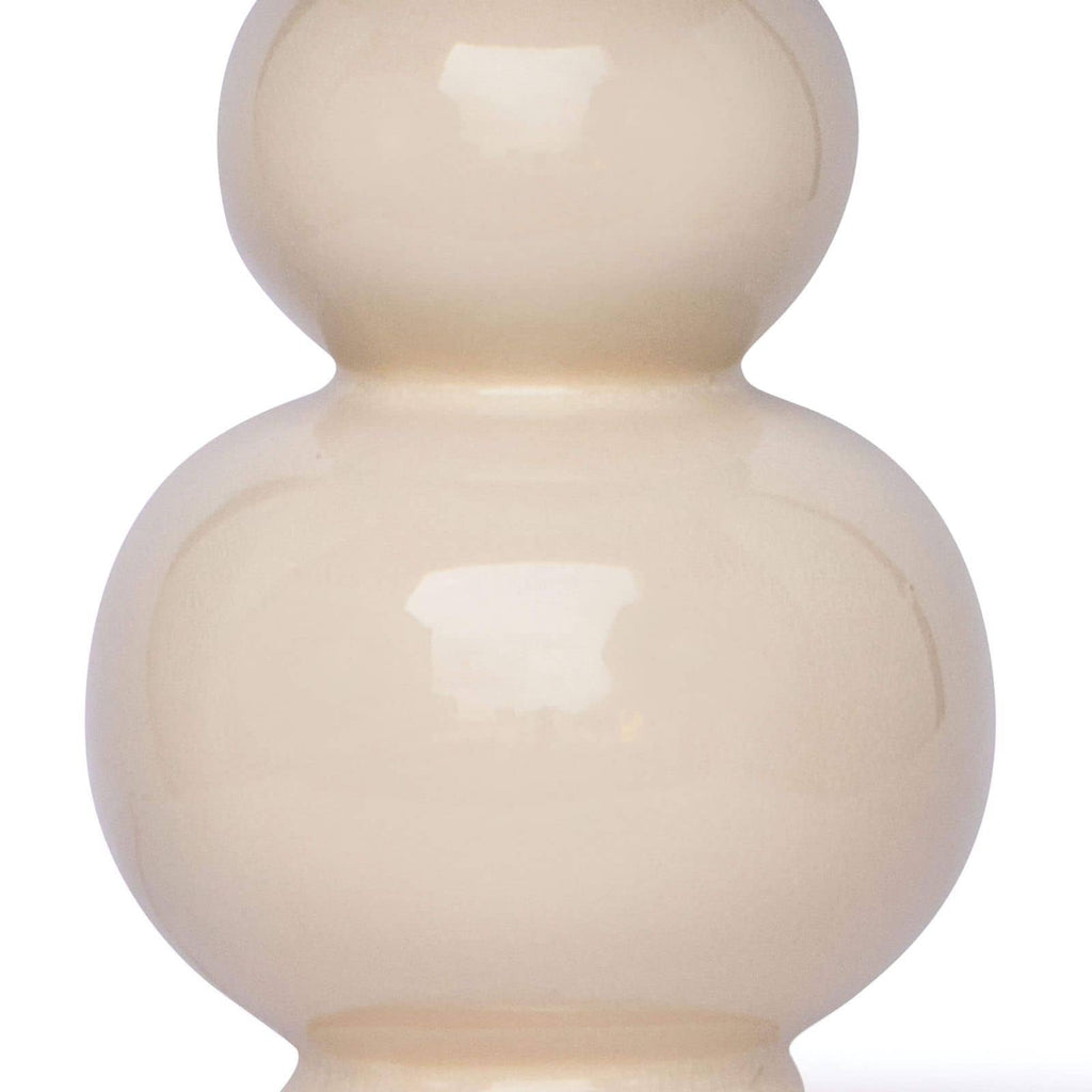 Madison Ceramic Table Lamp - Ivory