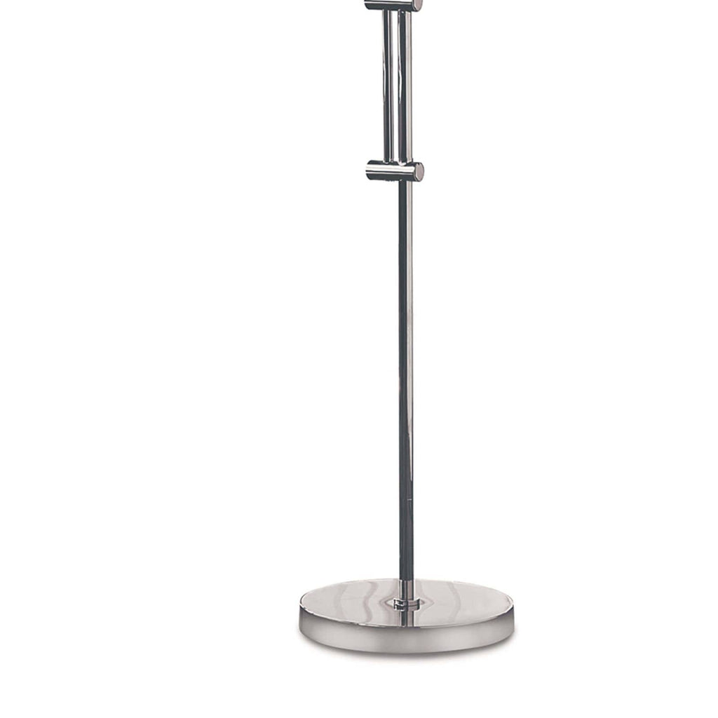 Arc Floor Lamp With Metal Shade - Polished Nickel