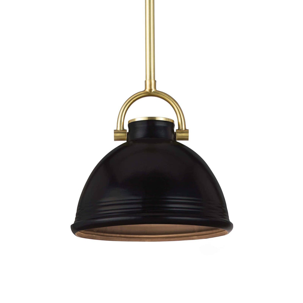 Eloise Ceramic Pendant Small - Black