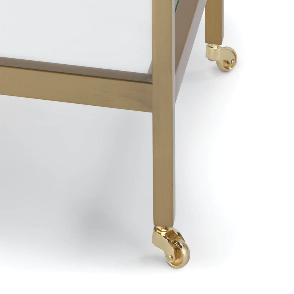 Alister Side Table - Brass