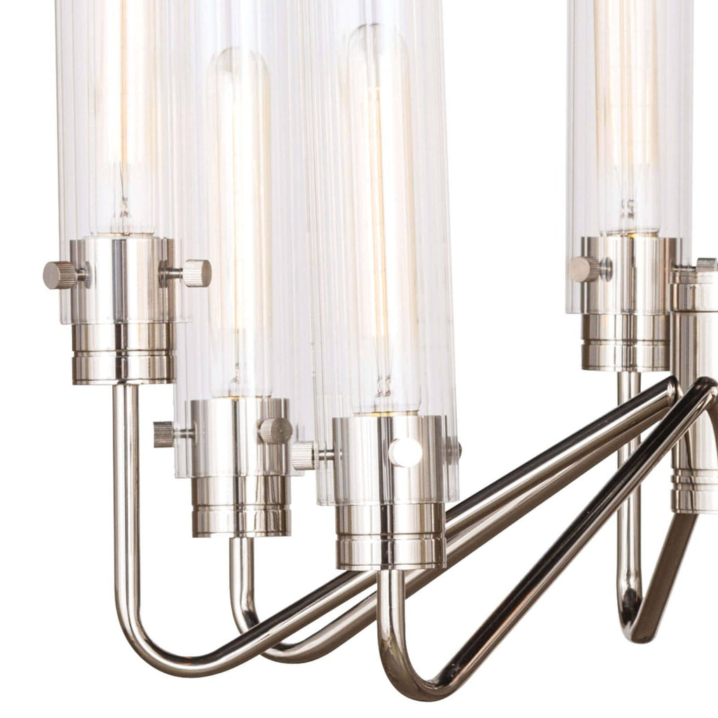 Neo Chandelier Small - Polished Nickel