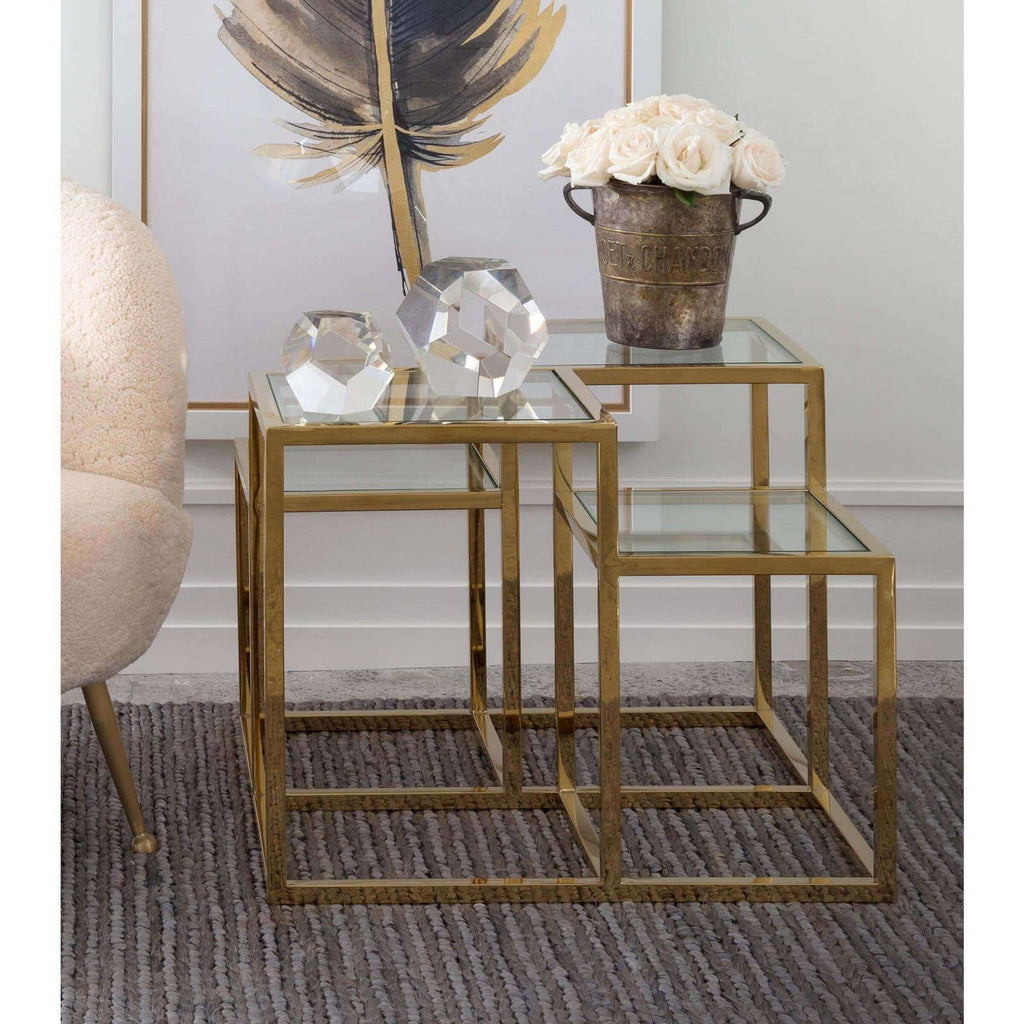 Astoria Side Table - Gold