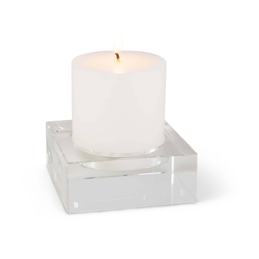 Lexi Candle Holder Small - Clear