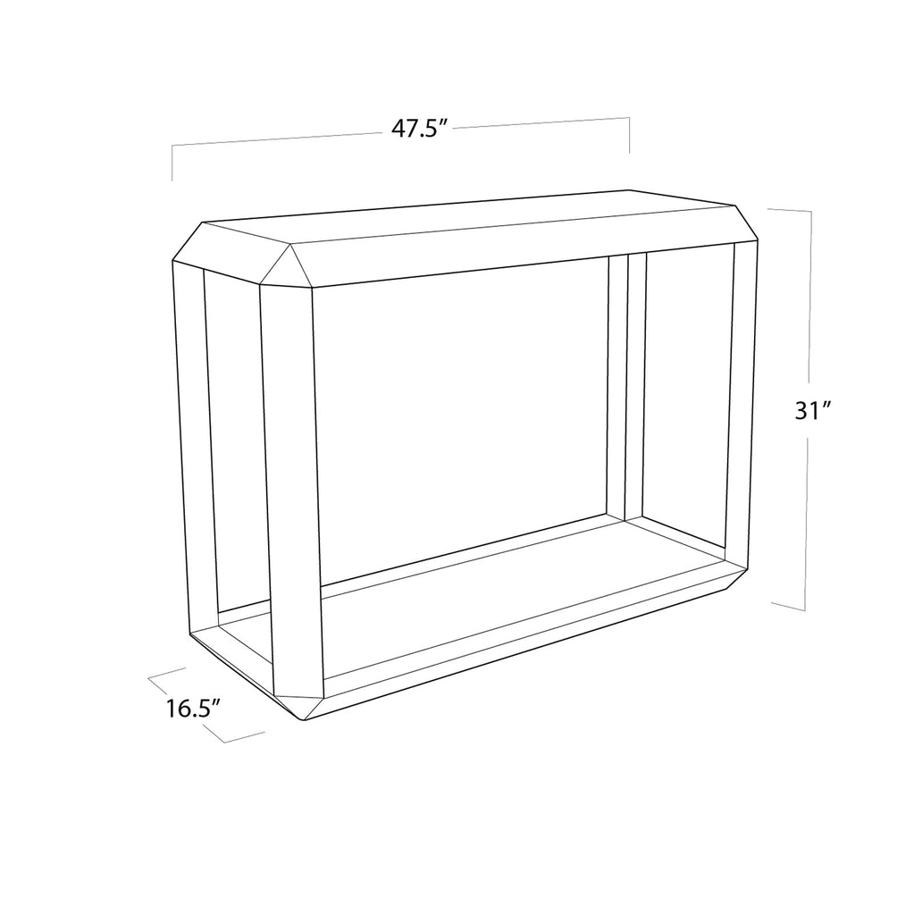 Aegean Console Table - Natural