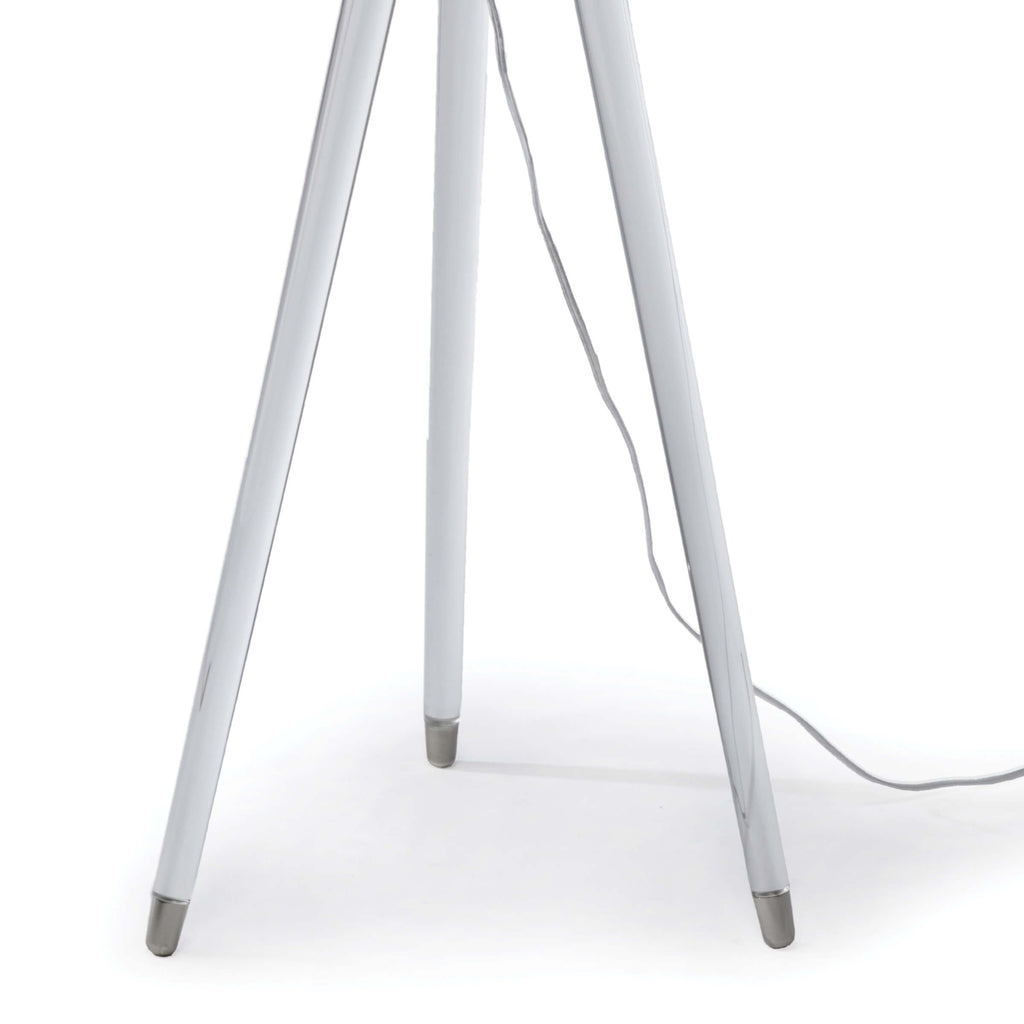 Brigitte Floor Lamp - Polished Nickel